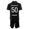 Officiële Voetbalshirt + Korte Broek Doelman Paris Saint-Germain Gianluigi Donnarumma 50 Uit 2021-22 - Kids